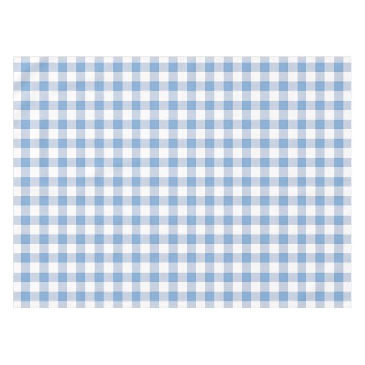 Gingham Blue Summer Picnic Pset Tablecloth Tafelkleed (Voorkant (Horizontaal))
