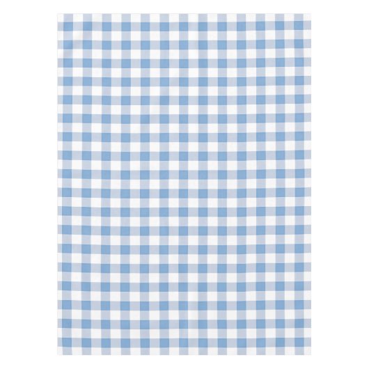 Gingham Blue Summer Picnic Pset Tablecloth Tafelkleed (Voorkant)