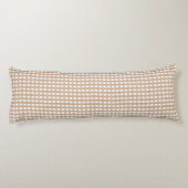 Gingham Borstelpolyester Bodykussen Lichaamskussen (Achterkant)