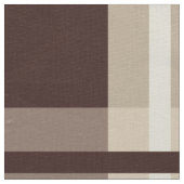 Gingham | Bruin & Beige Stof (Close Up)