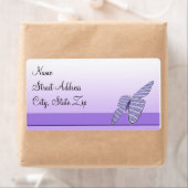 Gingham Butterfly Etiket (Insitu)