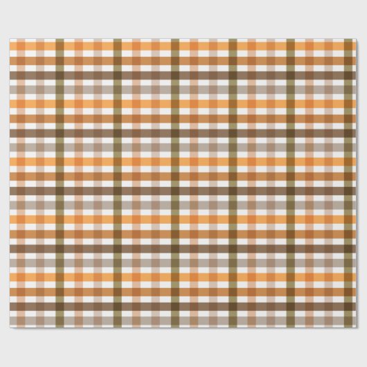 Gingham Cadeaupapier (Vlak)