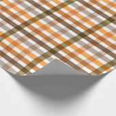 Gingham Cadeaupapier (Hoek)