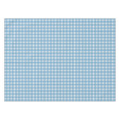 Gingham Charm Blue Tafelkleed (Voorkant (Horizontaal))