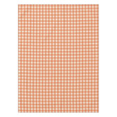Gingham Charm Orange Tafelkleed (Voorkant)