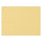 Gingham Charm Yellow Tafelkleed (Voorkant (Horizontaal))
