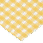 Gingham Charm Yellow Tafelkleed (Gekanteld)