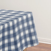 Gingham Charme Navy Tafelkleed (Voorbeeld)
