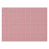 Gingham Charme Rood Tafelkleed (Voorkant (Horizontaal))