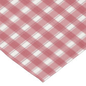 Gingham Charme Rood Tafelkleed (Gekanteld)