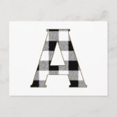 Gingham Check A Briefkaart (Voorkant)