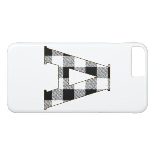 Gingham Check A Case-Mate iPhone Case (Achterkant (Horizontaal))