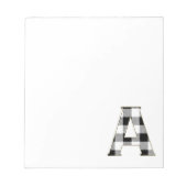 Gingham Check A Notitieblok (Voorkant)