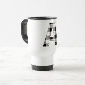 Gingham Check A Reisbeker (Voorkant links)