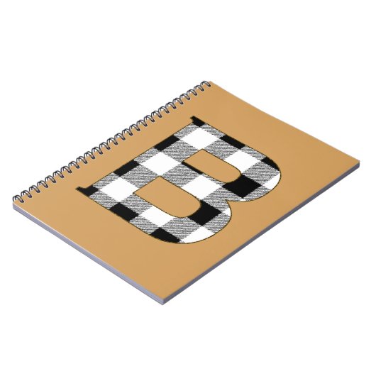 Gingham Check B Notitieboek (Linkerzijde)