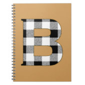 Gingham Check B Notitieboek (Voorkant)