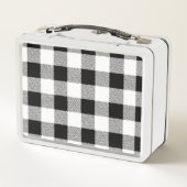 Gingham Check Black (Achterkant)