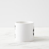 Gingham Check C Espresso Kop (Voorkant)