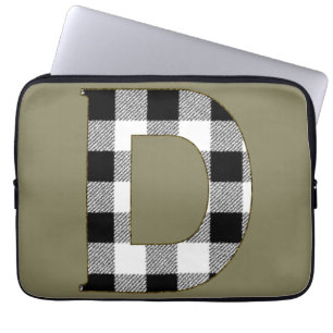 Gingham Check D Laptop Sleeve