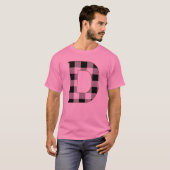 Gingham Check D T-shirt (Voorkant volledig)