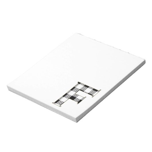 Gingham Check F Notitieblok (Linkerzijde)