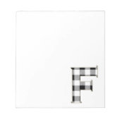 Gingham Check F Notitieblok (Voorkant)