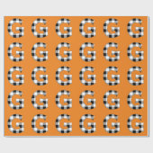Gingham Check G Cadeaupapier (Vlak)