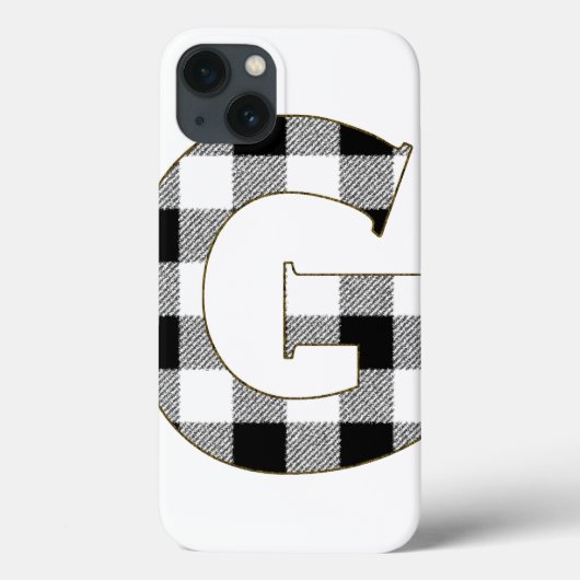 Gingham Check G Case-Mate iPhone Case (Achterkant)