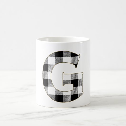 Gingham Check G Koffiemok (Center)