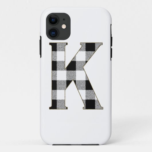 Gingham Check K Case-Mate iPhone Case (Achterkant)
