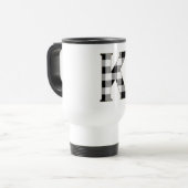Gingham Check K Reisbeker (Voorkant links)