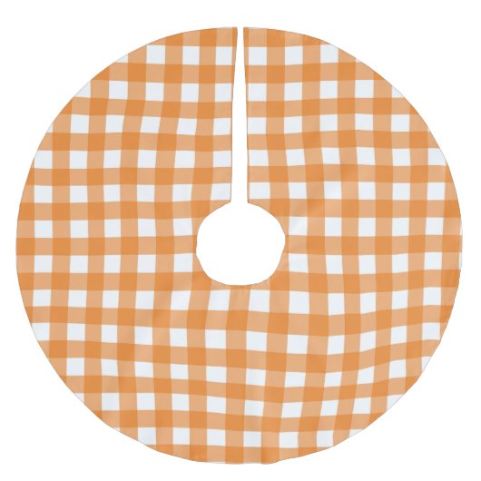 GINGHAM CHECK KERSTBOOM ROK (Voorkant)