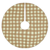 GINGHAM CHECK KERSTBOOM ROK (Voorkant)