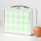 Gingham Check Light Green (In situ)