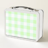 Gingham Check Light Green (Achterkant)