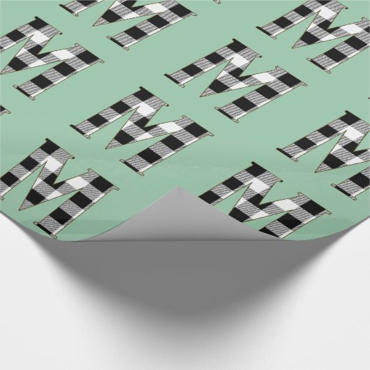 Gingham Check M Cadeaupapier (Hoek)