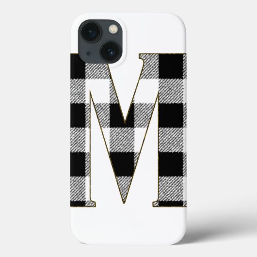 Gingham Check M Case-Mate iPhone Case (Achterkant)