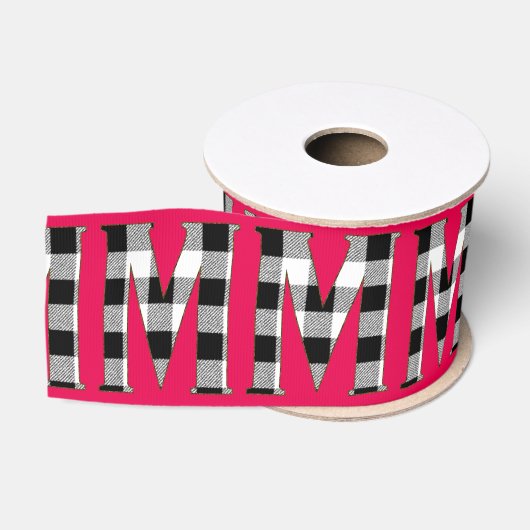 Gingham Check M Grosgrain Lint (Spoel)