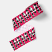 Gingham Check M Grosgrain Lint (Achterkant)