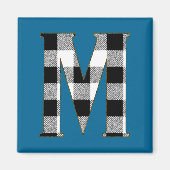 Gingham Check M Magneet (Voorkant)