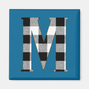 Gingham Check M Magneet