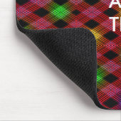 Gingham Check Multicolored Pattern Muismat (Hoek)