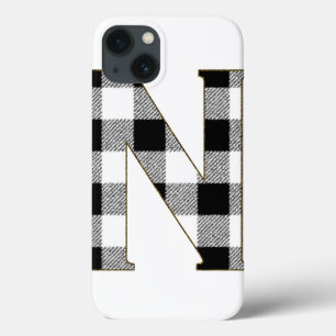 Gingham Check N iPhone 13 Hoesje