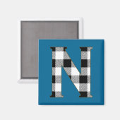 Gingham Check N Magneet (Voorkant / Achterkant)