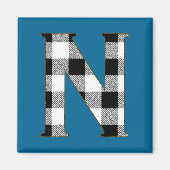 Gingham Check N Magneet (Voorkant)