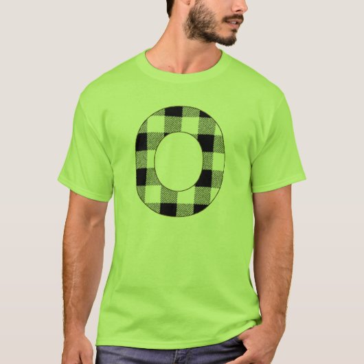 Gingham Check O T-shirt (Voorkant)