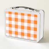 Gingham Check Oranje (Achterkant)