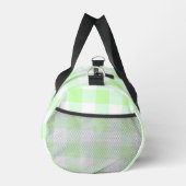 Gingham check patroon (lichtgroen) plunjezak (Rechts)