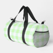 Gingham check patroon (lichtgroen) plunjezak (Rechterhoek)