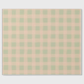 Gingham Check Pattern with White Speckles Cadeaupapier (Vlak)